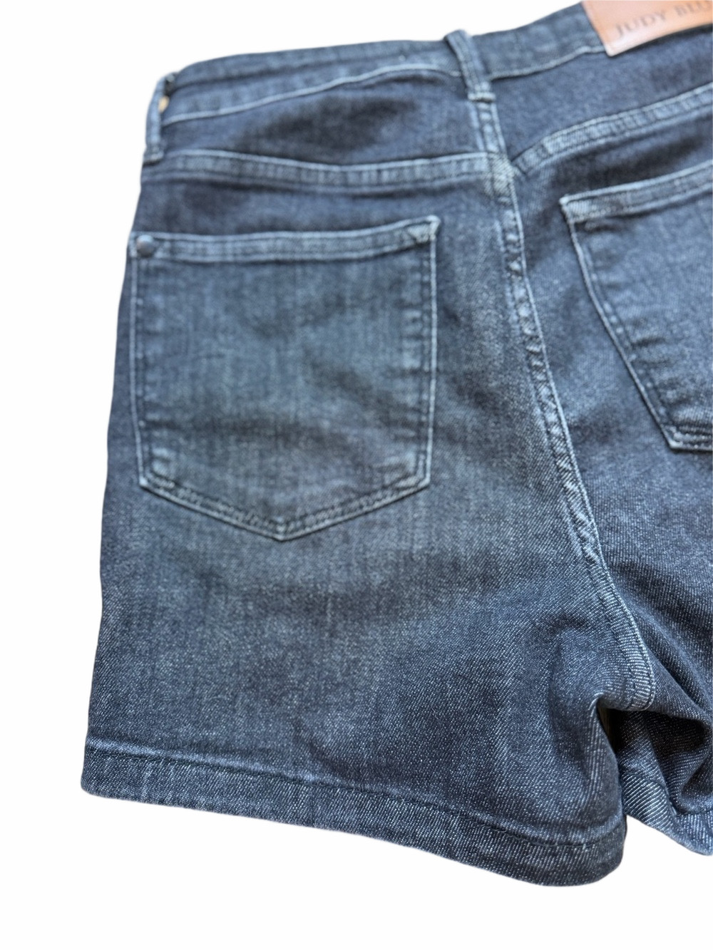 Judy Blue Tummy Control Shorts In Washed Black Size Small Style JB150247 - Picture 8 of 13